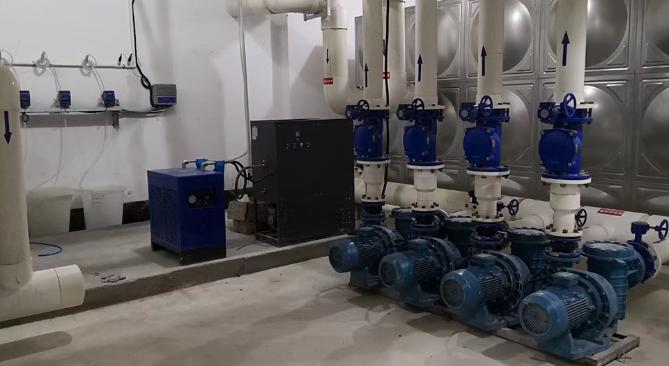 愛克泳池循環(huán)水泵案例