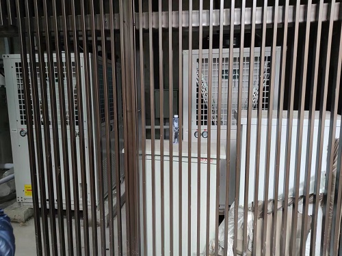 金成府泳池采用愛克超低溫空氣源熱泵 金成府泳池采用愛克超低溫空氣源熱泵