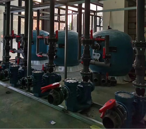 泳池設備機房安裝現場實拍