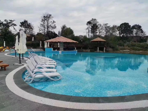 愛克泳池設備案例貴州中鐵國際生態城