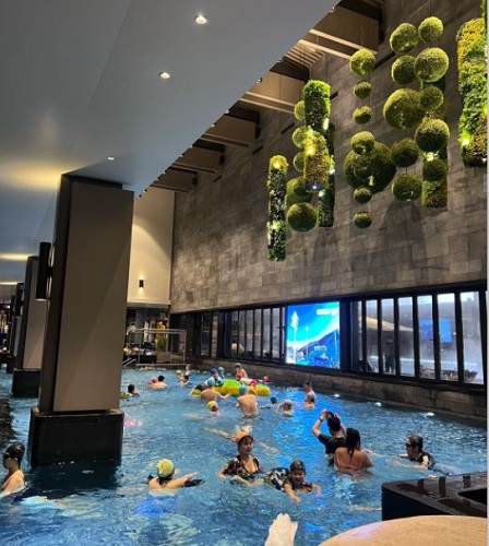 天津樂湯匯采用愛克泳池設備