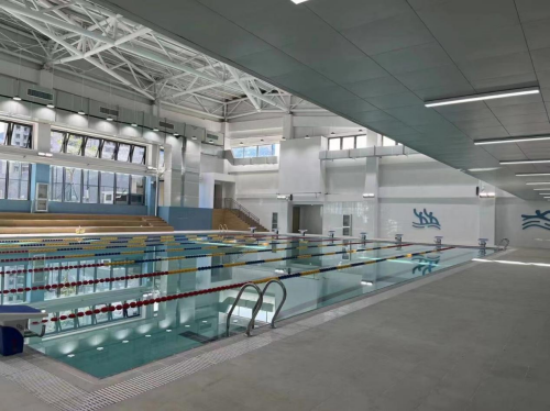 泳池采用AQUA愛克泳池設備